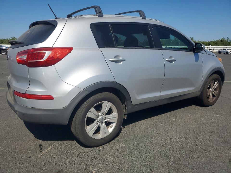 2013 Kia VIN KNDPB3A24D7392889 COPART salvage auction — FRONT END, Ca - Salvage Certificate, sold $1,500 on 2026-07-23 (photo 3)