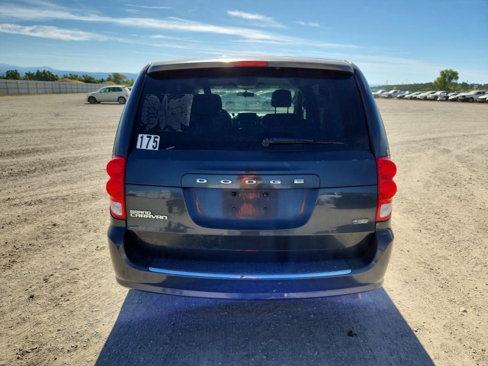 2012 Dodge Caravan VIN 2C4RDGCG8CR204813 COPART salvage auction — MINOR DENT/SCRATCHES, Ca - Dis/Dlr/Exp Only Clean Title, sold $700 on 2026-07-31 (photo 6)