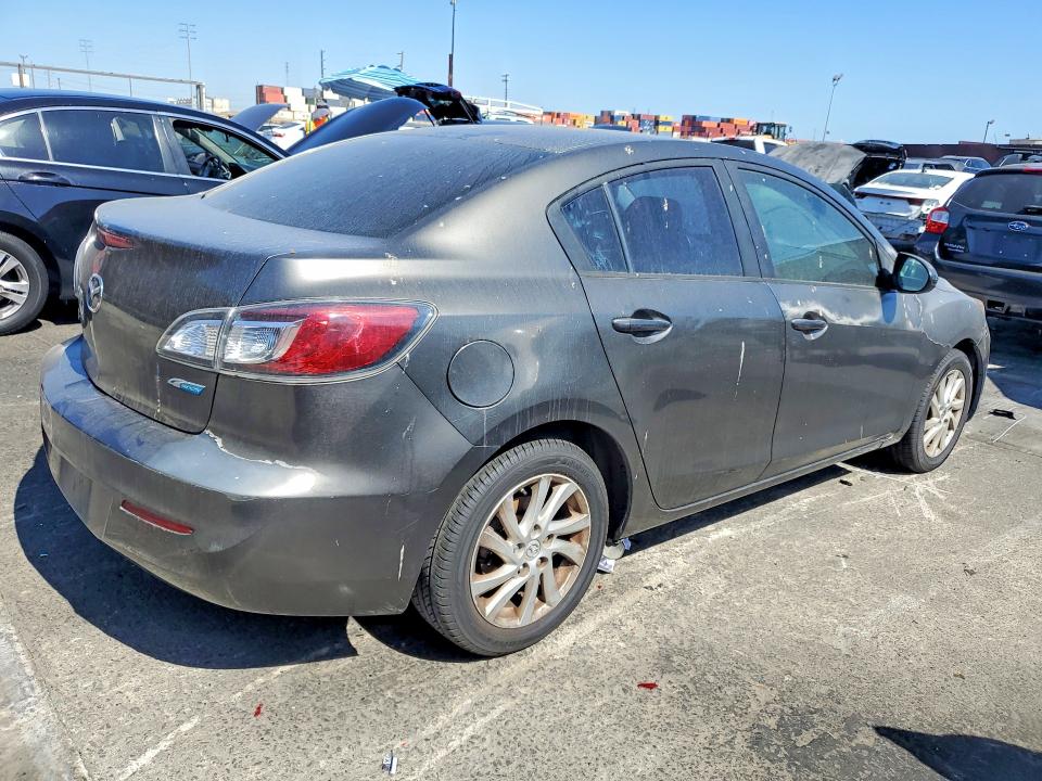 2012 Mazda 3 VIN JM1BL1V83C1607528 COPART salvage auction — MINOR DENT/SCRATCHES, Ca - Dis/Dlr/Exp App For Dup Salvag, sold $425 on 2026-07-24 (photo 3)
