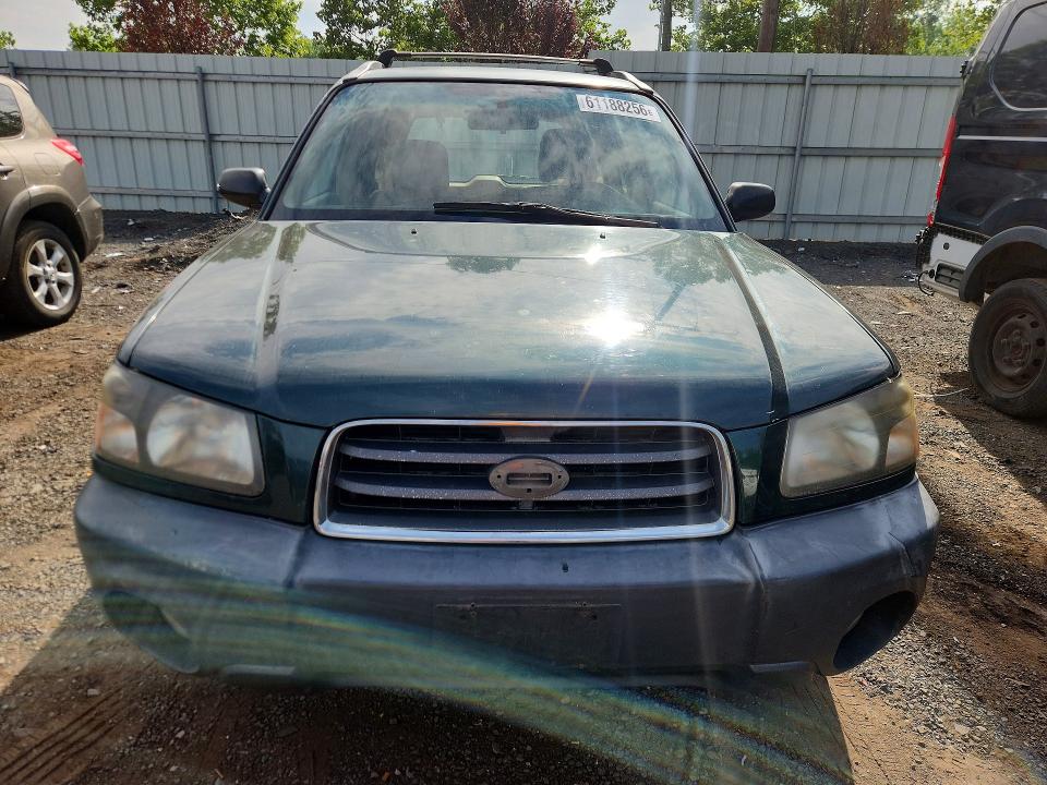 2003 Subaru Forester VIN JF1SG63673H734007 COPART salvage auction — SIDE, Ct - Bill Of Sale-Salvage, sold $450 on 2026-07-24 (photo 5)