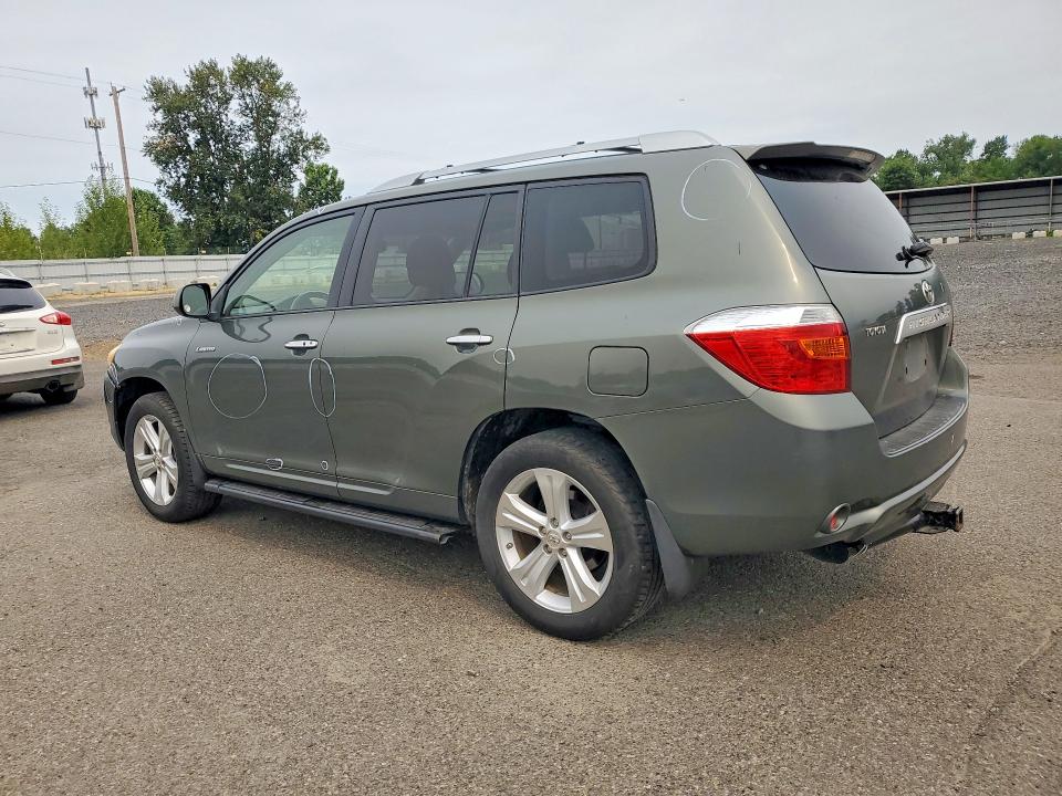 2008 Toyota Highlander VIN JTEES42A982038206 COPART salvage auction — MECHANICAL, OR - CERT OF TITLE-RECONSTRUCTED (P), sold $1,500 on 2026-07-22 (photo 2)