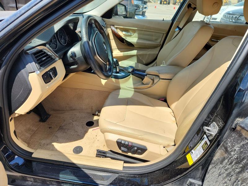 2015 BMW 3er VIN WBA3A5G58FNS85192 COPART salvage auction — FRONT END, Tx - Salvage Title-Flood Damage (P), sold $250 on 2026-07-27 (photo 7)