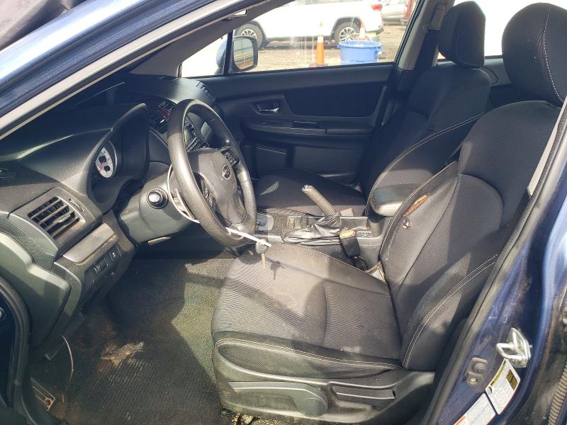 2012 Subaru Impreza VIN JF1GPAL61CH222297 COPART salvage auction — FRONT END, Va - Cert Of Title - Salvage, sold $250 on 2026-07-31 (photo 7)