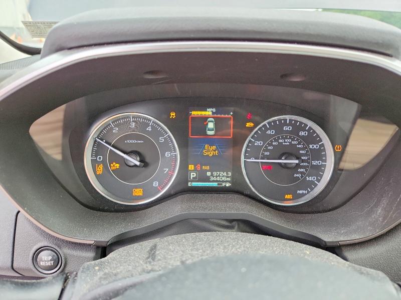 2018 Subaru Impreza VIN 4S3GTAT64J3752893 COPART salvage auction — WATER/FLOOD, Pa - Cert Of Salvage-W=Flood Veh, sold $7,100 on 2026-08-06 (photo 9)