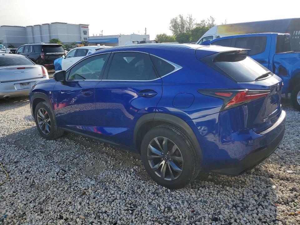 2018 Lexus Nx VIN JTJYARBZ4J2106941 COPART salvage auction — MINOR DENT/SCRATCHES, Fl - Certificate Of Title, sold $2,250 on 2026-07-31 (photo 2)