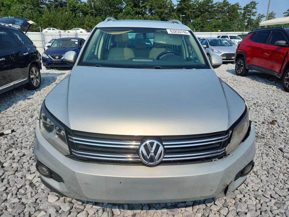 2012 Volkswagen Tiguan VIN WVGAV7AX0CW536955 COPART salvage auction — FRONT END, Ga - Certificate Of Title, sold $250 on 2026-08-04 (photo 5)