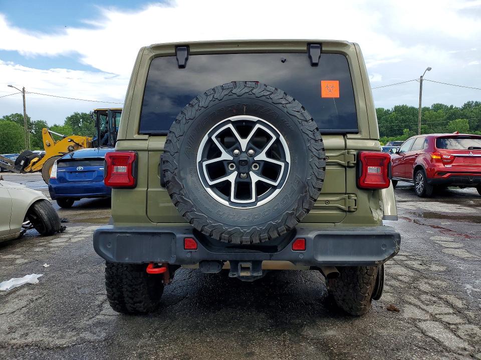 2026 Jeep Wrangler / VIN 1C4PJXFN8TW154805 COPART salvage auction — ROLLOVER, Al - Certificate Of Title, sold $18,600 on 2026-07-30 (photo 6)