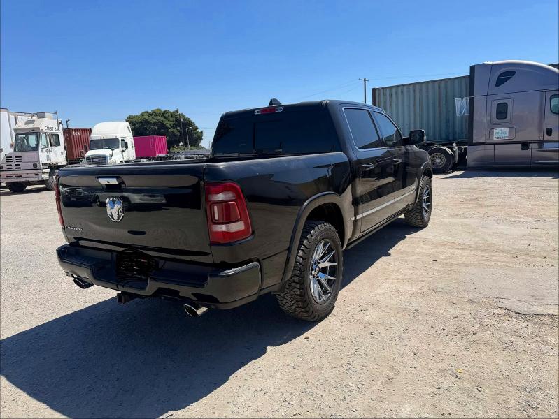 2022 Ram 1500 VIN 1C6RREHT8NN211666 COPART salvage auction — VANDALISM, CA - CERTIFICATE OF TITLE (P), sold $7,200 on 2026-07-17 (photo 4)
