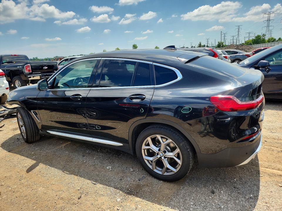 2021 BMW X4 VIN 5UX2V1C09M9D79577 COPART salvage auction — FRONT END, Il - Salvage Certificate, sold $10,700 on 2026-08-27 (photo 2)