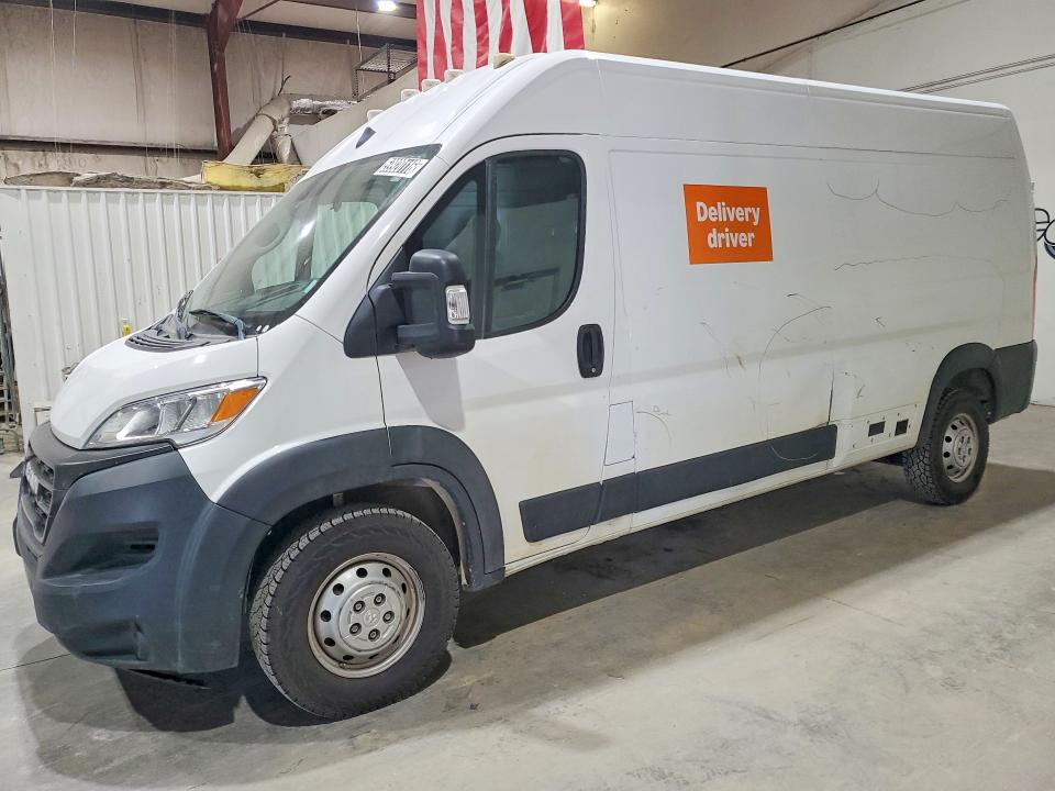 2023 Ram Promaster VIN 3C6LRVDG9PE606011 COPART salvage auction — SIDE, Fl - Cert Of Title Slvg Rebuildable, sold $2,550 on 2026-07-22 (photo 1)