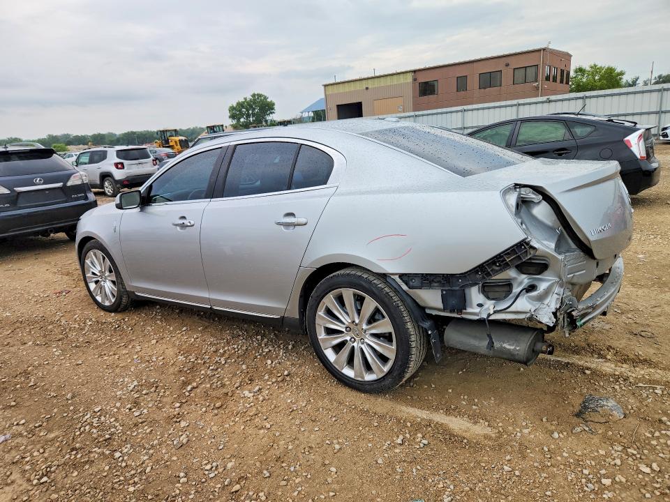 2013 Lincoln Mks VIN 1LNHL9FT1DG615651 COPART salvage auction — REAR END, Salvage Title, sold $2,550 on 2026-09-03 (photo 2)
