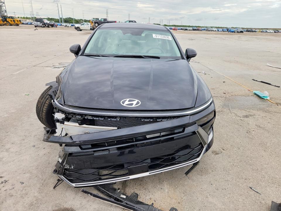 2026 Hyundai Sonata VIN KMHL64JA1TA549386 COPART salvage auction — FRONT END, La - Cert Of Title-Salvage, sold $7,700 on 2026-08-19 (photo 5)