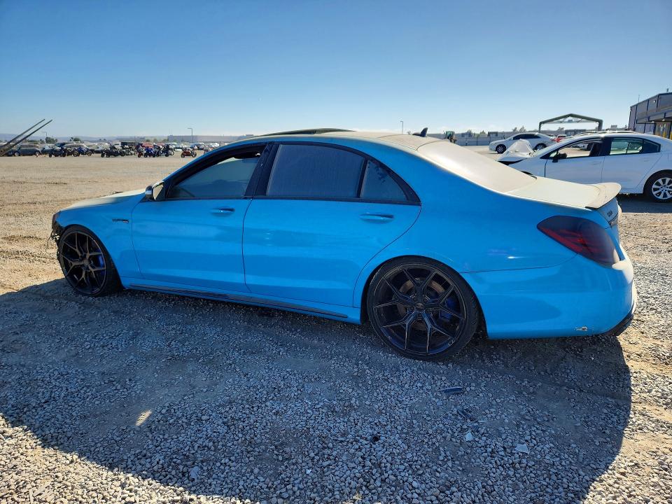 2015 Mercedes-benz S-klasse VIN WDDUG7JB0FA119214 COPART salvage auction — FRONT END, Ca - Salvage Certificate (P), sold $11,800 on 2026-07-14 (photo 2)