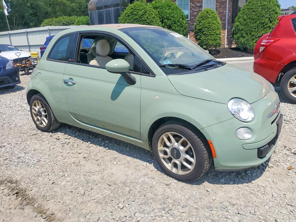 2015 Fiat 500 VIN 3C3CFFDR5FT640681 COPART salvage auction — MINOR DENT/SCRATCHES, Mt - Certificate Of Title, sold $100 on 2026-08-06 (photo 4)