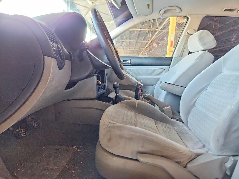 2001 Volkswagen Golf VIN 9BWGT61J714061779 COPART salvage auction — FRONT END, AZ - CERT OF TITLE - SALVAGE, sold $250 on 2026-07-22 (photo 7)