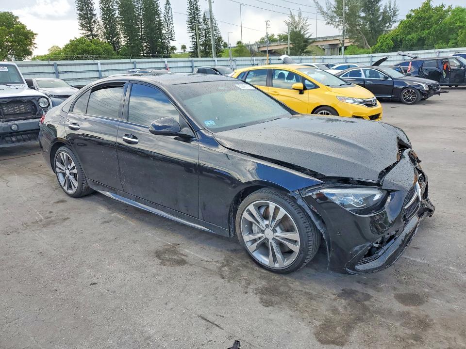 2024 Mercedes-benz C-klasse VIN W1KAF4GB5RR198803 COPART salvage auction — FRONT END, Fl - Certificate Of Destruction, sold $14,600 on 2026-08-19 (photo 4)
