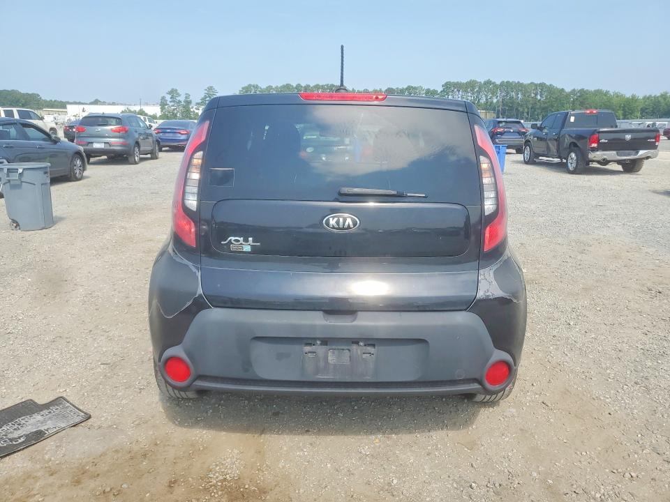 2016 Kia Soul VIN KNDJN2A2XG7260358 COPART salvage auction — NORMAL WEAR, NC - DEALER ONLY CLEAN TITLE, sold $1,250 on 2026-07-20 (photo 6)