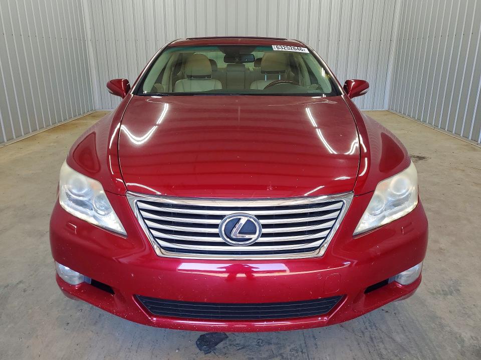 2010 Lexus Ls 460 VIN JTHGL5EF7A5039896 COPART salvage auction — REAR END, Nc - Salvage Certificate Of Title, sold $3,550 on 2026-08-26 (photo 5)