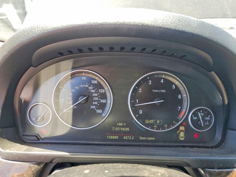 2016 BMW 5er VIN WBA5A5C54GG351130 COPART salvage auction — FRONT END, Ca - Acq Bos - Post Sale - Salvage, sold $400 on 2026-07-27 (photo 9)