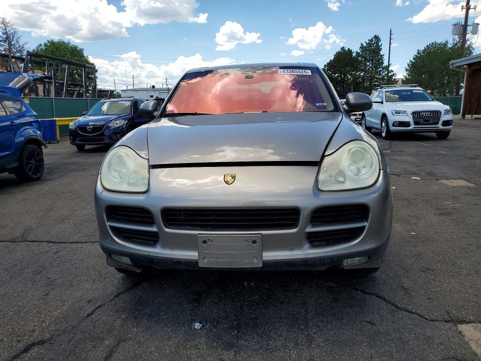 2004 Porsche Cayenne VIN WP1AB29P34LA76793 COPART salvage auction — REAR END, CO - PUBLIC - SALVAGE TITLE (P), sold $1,150 on 2026-08-11 (photo 5)