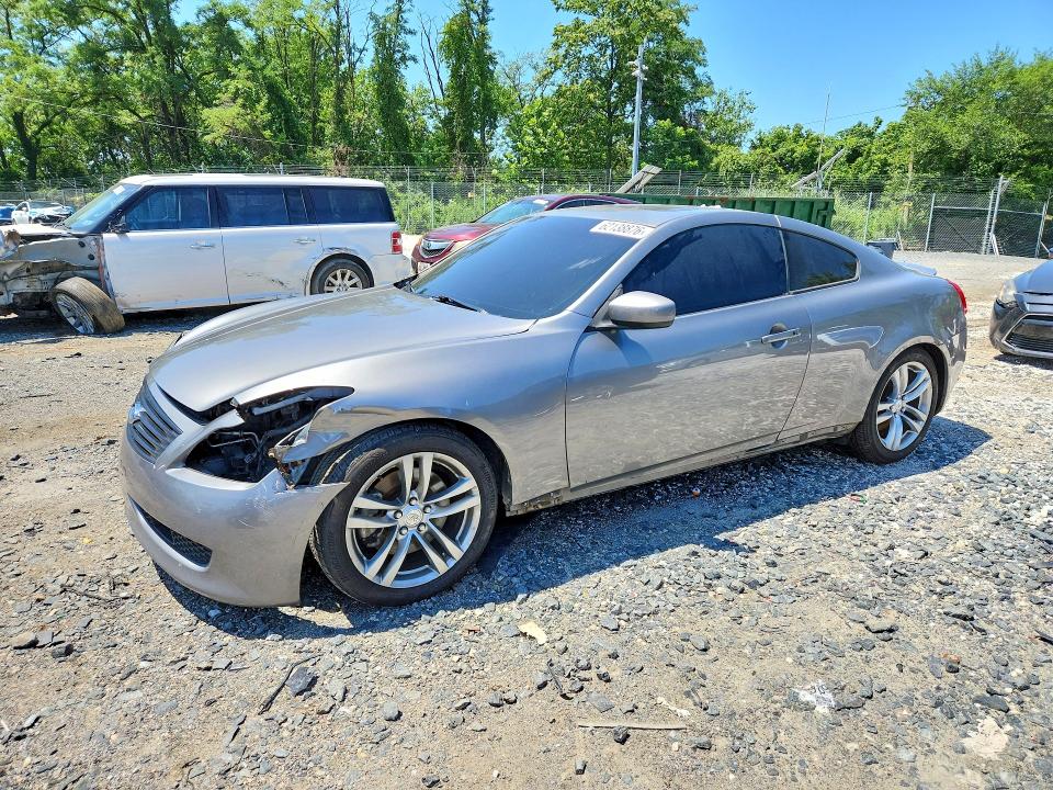 2008 Infiniti G37 VIN JNKCV64E08M105261 COPART salvage auction — FRONT END, MD - CERT OF SALVAGE > 75% DAMAGE, sold $625 on 2026-09-01 (photo 1)