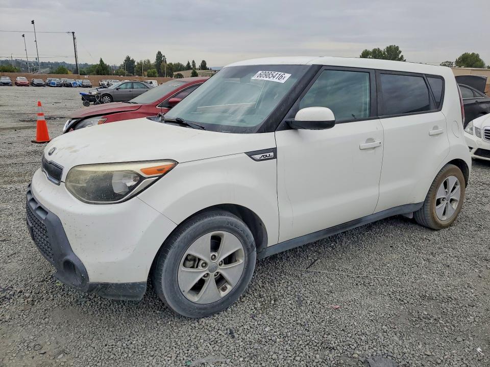 2016 Kia Soul VIN KNDJN2A2XG7846090 COPART salvage auction — MINOR DENT/SCRATCHES, Ca - Dis/Dlr/Exp App For Dup Clean, sold $275 on 2026-07-22 (photo 1)