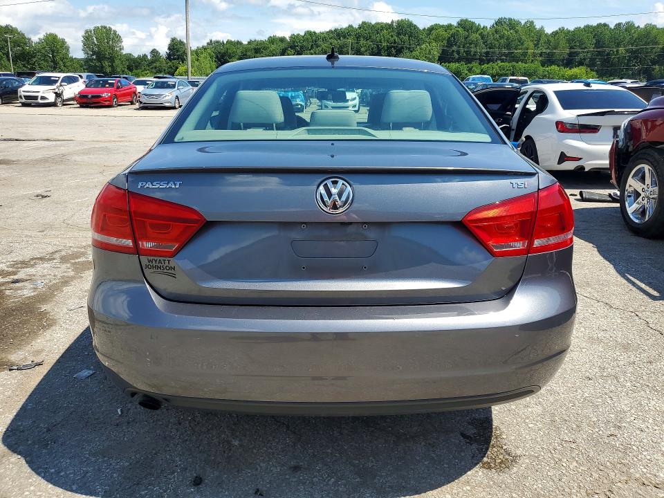 2015 Volkswagen Passat VIN 1VWAS7A37FC119250 COPART salvage auction — FRONT END, Ky - Cert Of Title-Salvage, sold $275 on 2026-07-30 (photo 6)