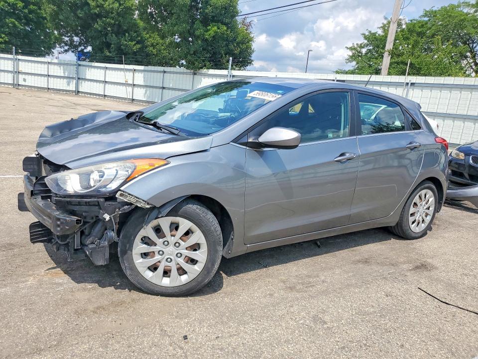 2016 Hyundai VIN KMHD35LH2GU333032 COPART salvage auction — FRONT END, Oh - Cert Of Title-Salvage, sold $350 on 2026-07-31 (photo 1)