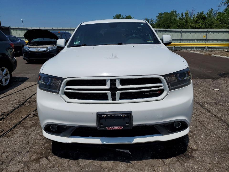 2014 Dodge Durango VIN 1C4RDJAGXEC484052 COPART salvage auction — FRONT END, Mi - Certificate Of Title, sold $875 on 2026-07-28 (photo 5)