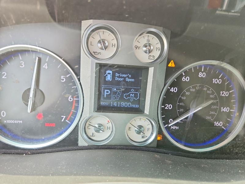 2009 Lexus Lx 570 VIN JTJHY00W594029190 COPART salvage auction — MINOR DENT/SCRATCHES, FL - CERTIFICATE OF TITLE (P), sold $12,900 on 2026-08-24 (photo 9)