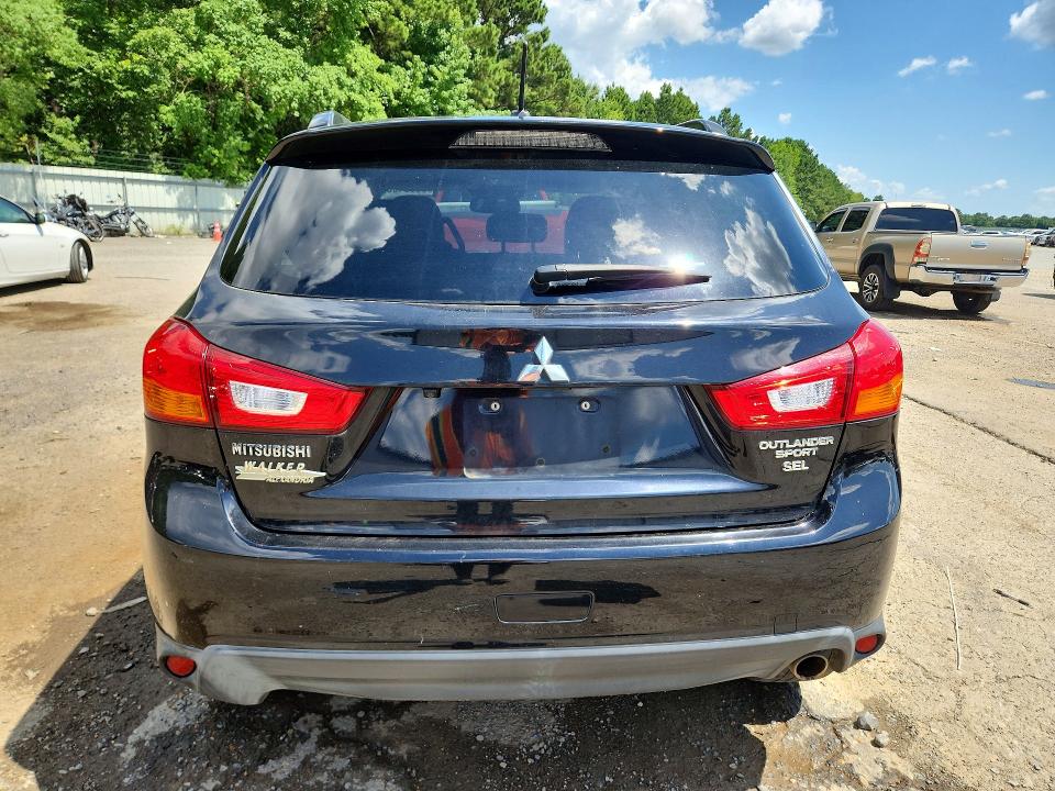 2016 Mitsubishi Outlander VIN JA4AP4AW1GZ029257 COPART salvage auction — SIDE, La - Cert Of Title-Salvage, sold $1,550 on 2026-07-16 (photo 6)