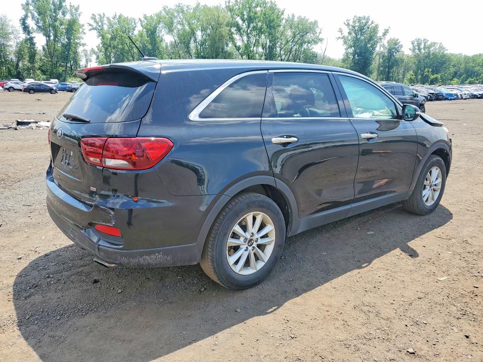 2020 Kia Sorento VIN 5XYPG4A36LG633174 COPART salvage auction — WATER/FLOOD, PA - CERT OF SALVAGE-W=FLOOD VEH, sold $1,900 on 2026-07-31 (photo 3)