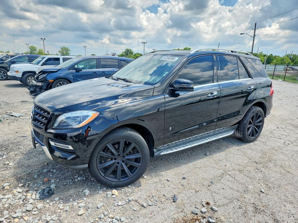 2013 Mercedes-benz M-klasse VIN 4JGDA5HB3DA231861 COPART salvage auction — FRONT END, In - Certificate Of Title, sold $4,850 on 2026-07-31 (photo 1)