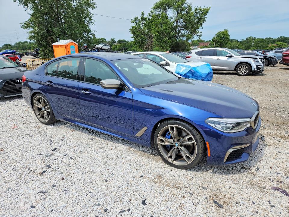 2018 BMW M5 VIN WBAJB9C59JB049338 COPART salvage auction — MINOR DENT/SCRATCHES, Mt - Certificate Of Title (P), sold $11,500 on 2026-08-17 (photo 4)