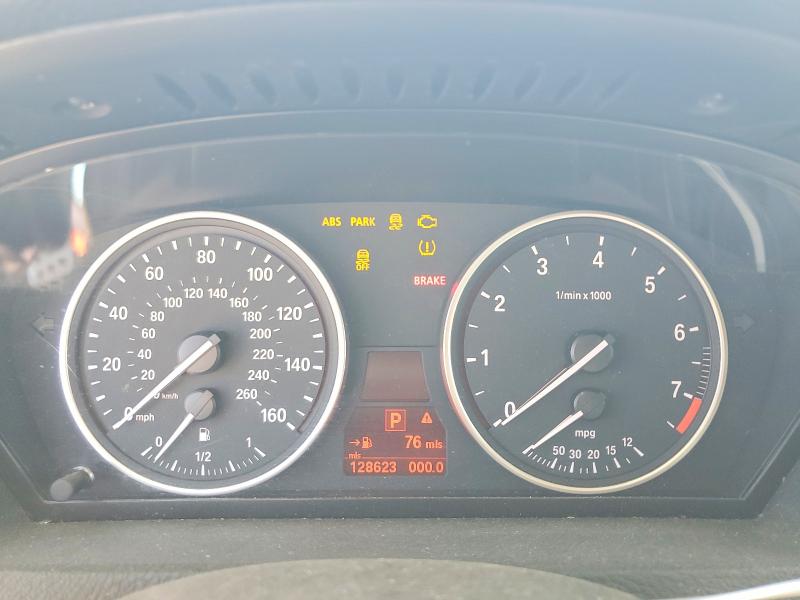 2013 BMW X5 VIN 5UXZV4C57D0B06346 COPART salvage auction — FRONT END, Ca - Cert Of Title-Salvaged, sold $425 on 2026-07-31 (photo 9)