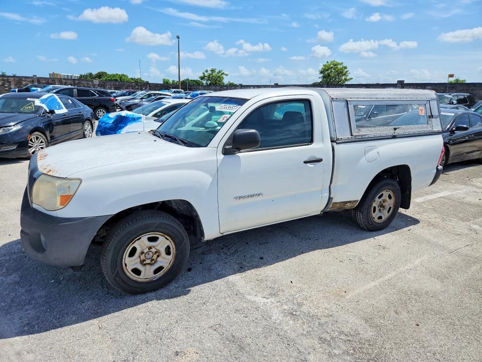 2007 Toyota Tacoma VIN 5TENX22N27Z375307 COPART salvage auction — MINOR DENT/SCRATCHES, FL - CERTIFICATE OF TITLE, sold $70 on 2026-07-23 (photo 1)