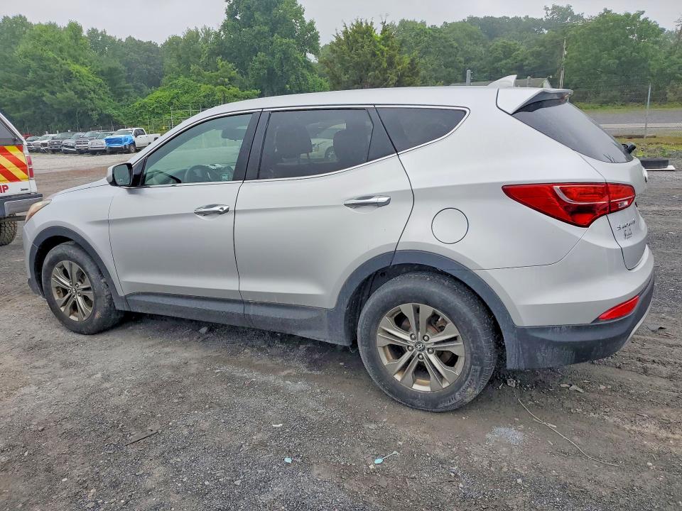 2014 Hyundai Santa fe VIN 5XYZTDLB3EG150897 COPART salvage auction — MECHANICAL, Pa - Cert Of Title, sold $2,300 on 2026-07-09 (photo 2)