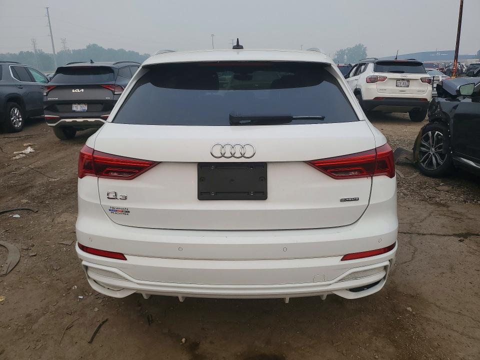 2021 Audi Q3 VIN WA1DECF32M1050690 COPART salvage auction — FRONT END, MI - CERT OF TITLE-REBUILT SALVAGE, sold $4,000 on 2026-07-31 (photo 6)