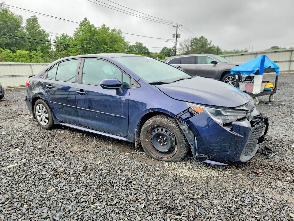 2020 Toyota Corolla VIN 5YFEPRAE9LP055220 COPART salvage auction — FRONT END, Nj - Cert Of Title-Salvage, sold $1,300 on 2026-07-31 (photo 4)