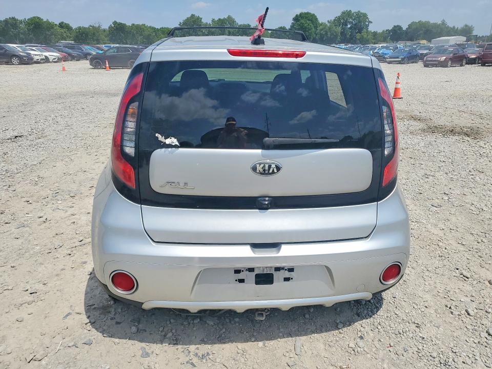 2017 Kia Soul VIN KNDJP3A55H7499456 COPART salvage auction — VANDALISM, OH - CERTIFICATE OF TITLE, sold $1,000 on 2026-07-28 (photo 6)