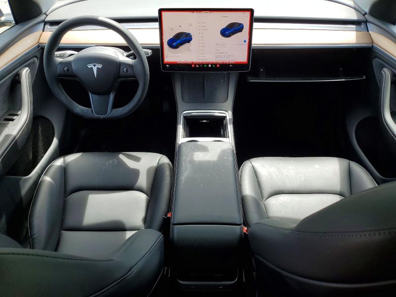 2023 Tesla Model y VIN 7SAYGDEEXPA186216 COPART salvage auction — SIDE, WA - BILL OF SALE, sold $16,000 on 2026-08-03 (photo 8)