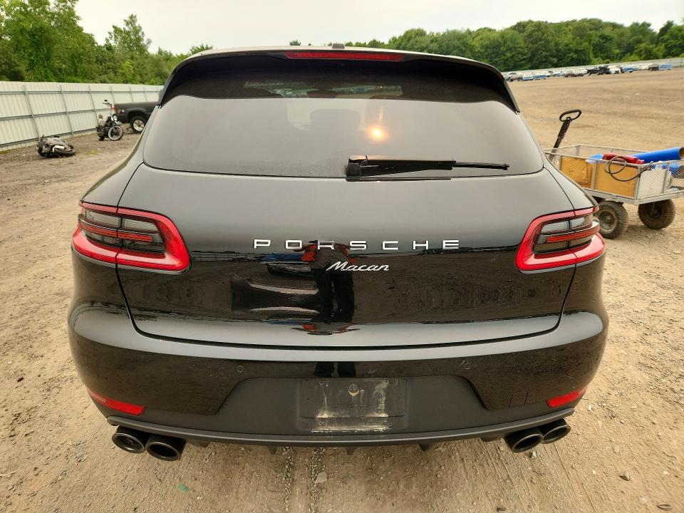 2018 Porsche Macan VIN WP1AA2A56JLB14039 COPART salvage auction — FRONT END, Ma - Cert Of Title-Salvage, sold $7,700 on 2026-08-12 (photo 6)