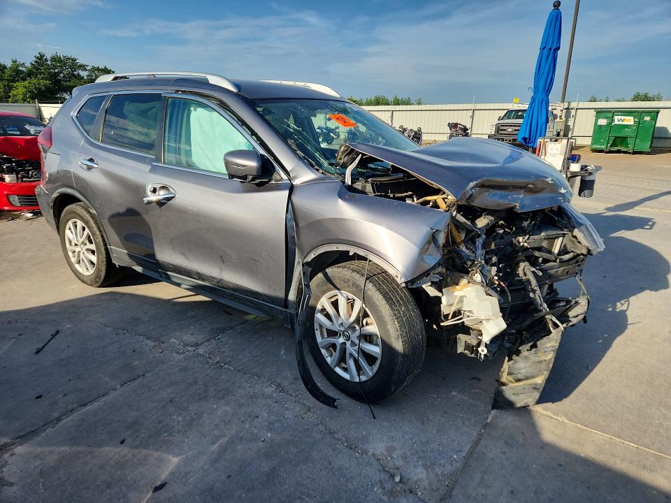 2018 Nissan Rogue VIN KNMAT2MT9JP561785 COPART salvage auction — FRONT END, Tx - Salvage Vehicle Title, sold $325 on 2026-07-23 (photo 4)