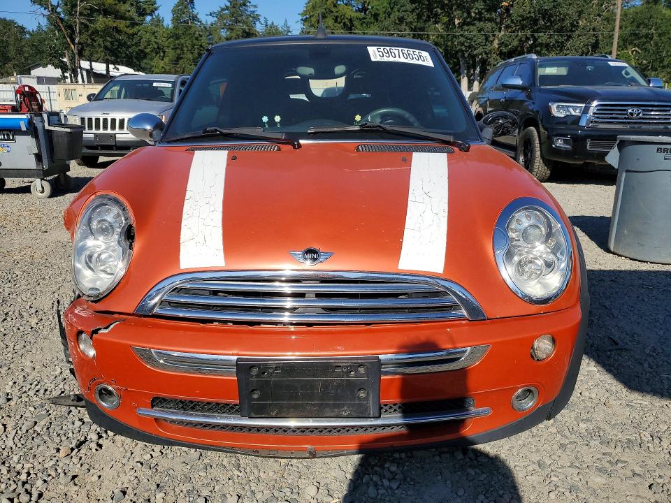 2005 Mini Cooper VIN WMWRF33425TG10140 COPART salvage auction — FRONT END, WA - BILL OF SALE, sold $225 on 2026-07-10 (photo 5)