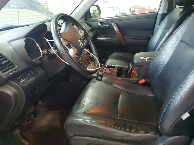 2013 Toyota Highlander VIN 5TDDK3EHXDS200804 COPART salvage auction — FRONT END, NY - MV-907A SALVAGE CERTIFICATE, sold $4,100 on 2026-07-29 (photo 7)
