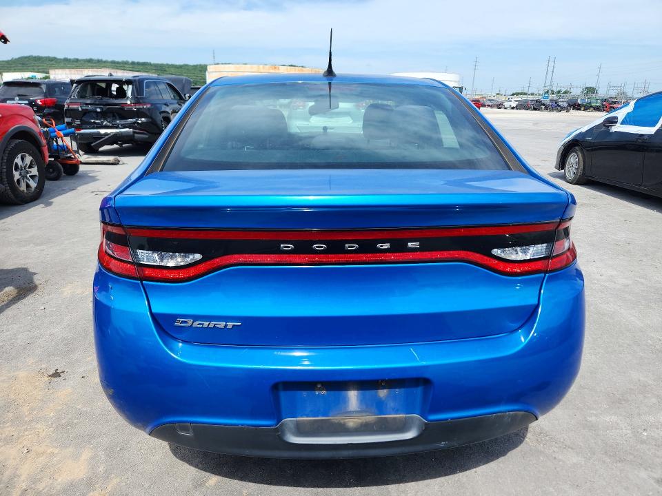 2016 Dodge VIN 1C3CDFAA5GD736922 COPART salvage auction — REAR END, Ok - Cert Of Title-Indian Tribal, sold $900 on 2026-07-10 (photo 6)