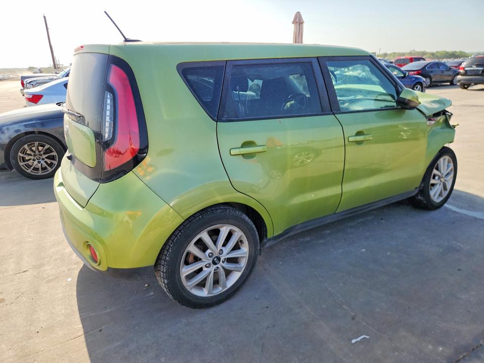 2019 Kia Soul VIN KNDJP3A57K7911853 COPART salvage auction — FRONT END, TX - SALVAGE VEHICLE TITLE (P), sold $1,600 on 2026-07-27 (photo 3)
