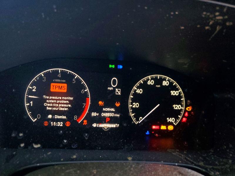 2023 Honda Cr-v VIN 7FARS3H45PE004121 COPART salvage auction — FRONT END, Ca - Salvage Certificate, sold $10,800 on 2026-07-30 (photo 9)