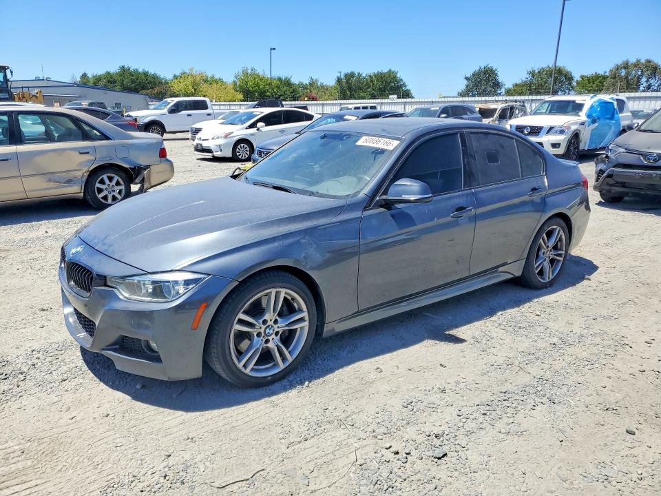 2018 BMW 3er VIN WBA8B9G58JNU99523 COPART salvage auction — FRONT END, Ca - Dis/Dlr/Exp Only Clean Title, sold $15 on 2026-07-21 (photo 1)