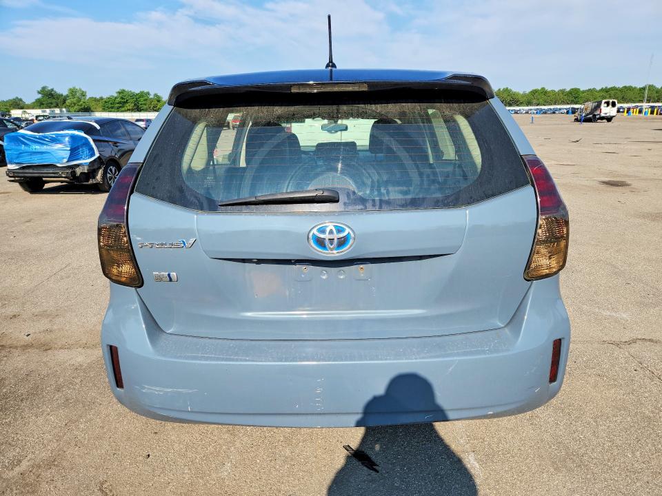 2015 Toyota Prius v VIN JTDZN3EU0FJ033394 COPART salvage auction — MINOR DENT/SCRATCHES, Ny - Certificate Of Title, sold $1,450 on 2026-07-29 (photo 6)